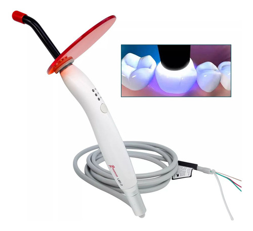 Lámpara Fotocurado Para Instalar En Unidad Dental Led Q Color Blanco