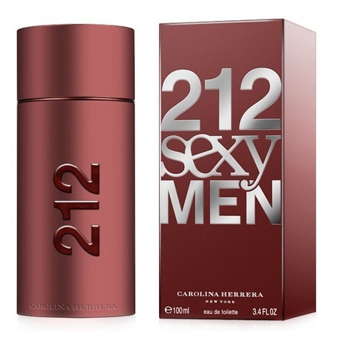 212 Sexy Men Edt 100 Ml -carolina Herrera (h)/ Multimarcas