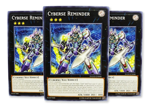 Yugi-oh! X3 Cyberse Reminder Dane-en040 Común