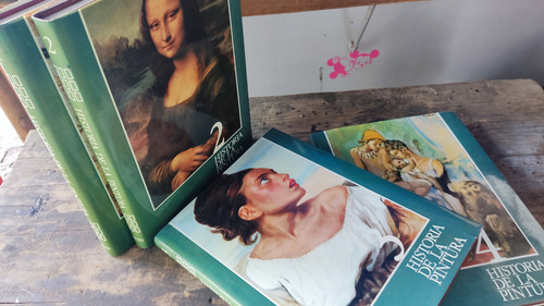 Enciclopedia Historia De La Pintura 4 Tomos Completa (Usado)