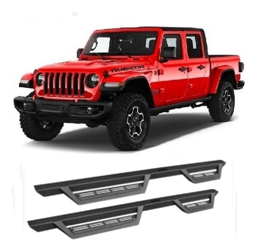 Rock Slider O Estribos Viper Jeep Jt Gladiator 2020/2023