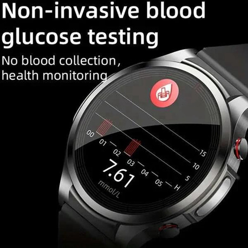 Reloj Con Monitor De Azúcar En Sangre, Nuevo Reloj Para Diab