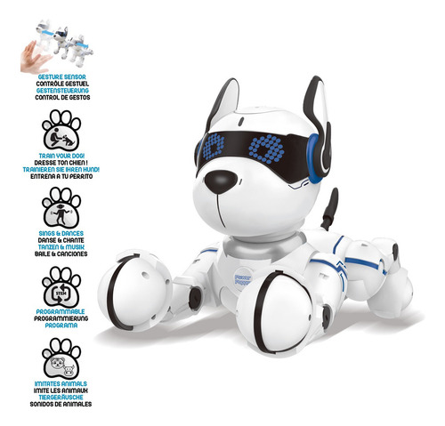 Power Puppy: Perro Robot Con Control Y Sensores Táctiles
