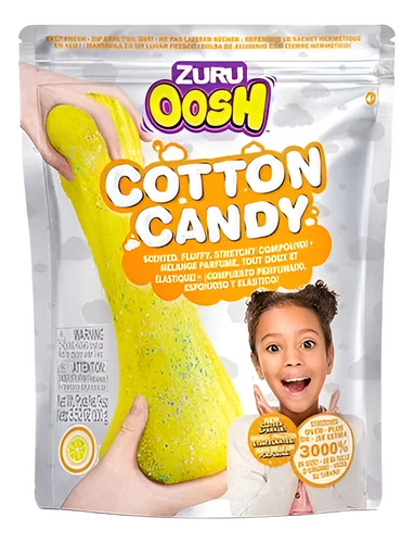 Slime Zuru Oosh Cotton Candy Crece 3.000 Veces Su Tamaño Ama