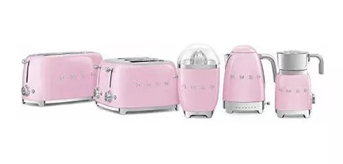  Jarra eléctrica de 0,45 gal de Smeg, Rosado : Hogar y