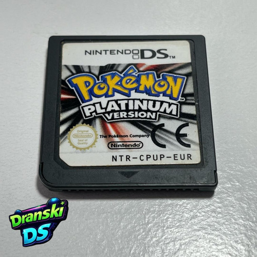 Pokémon Platinum Ds Original (só O Cartucho) (eur/europeu) (Usado)