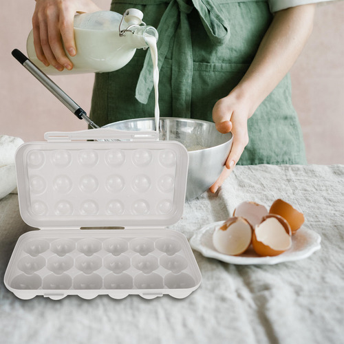 Caja De Huevos Anticolisión, Caja Organizadora De Huevos Con