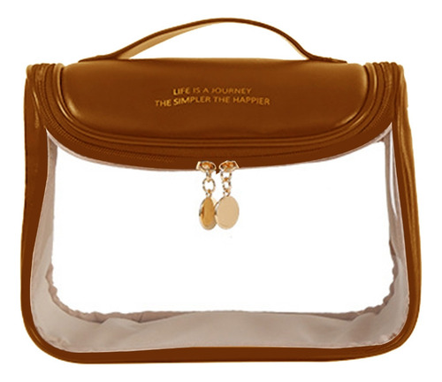 Cwcw(pl) Bolsa De Maquillaje De Viaje, Gran Capacidad, Trans