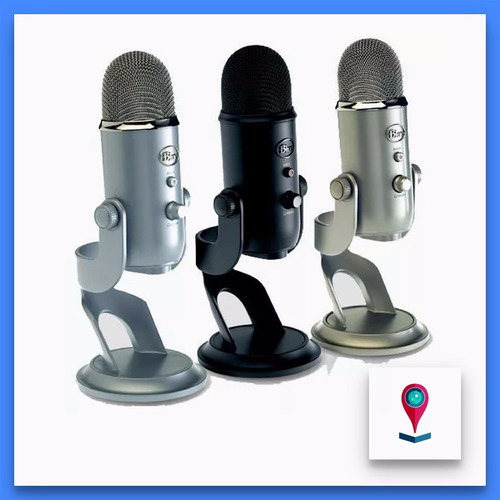Blue Yeti Microfono Profesional Usb Multi Patron Condenser