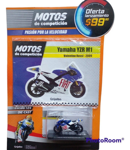 Revista + Motos De Competición N 1 Yamaha Yzr M1. V. Rossi