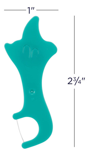 Flosser dental Practicon con aplicador FloSeas Flossers 100 u