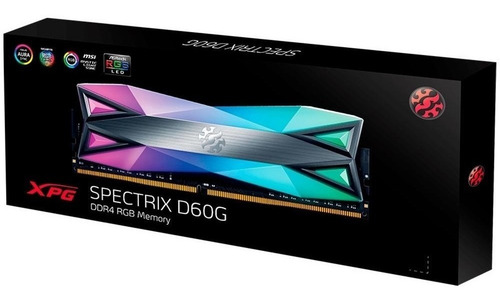 Imagem 3 de 3 de Memória Ram 16gb Adata Ax4u3200716g16a-st60 Spectrix D60g