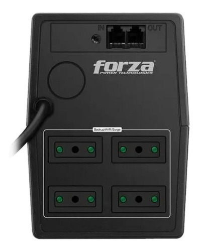 Ups Interactiva Forza Nt-502c 500va/250w 220v - 4 Cei
