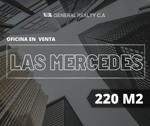 Oficina En Venta 220 M2 / Las Mercedes - Obra Gris 