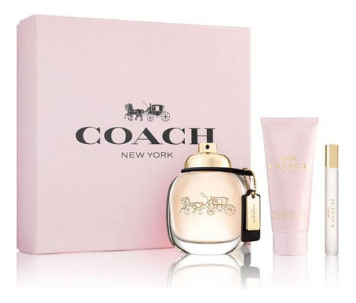 Set De Perfume Coach New York Para Mujer Edp, 90 Ml, 100 Ml,