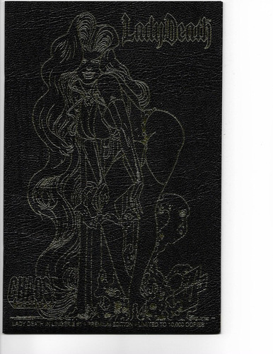 Lady Death In Lingerie Black Leather Premium Edition