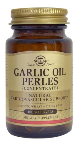 Garlic Oil Perles X 100 Soft - Solgar