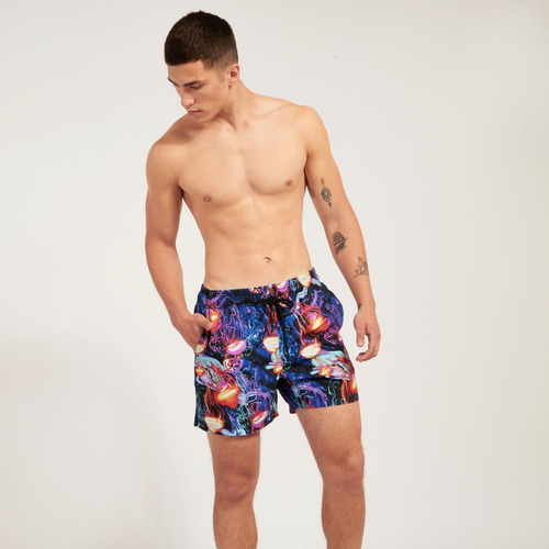 Short De Baño Estampado Tag Kevingston