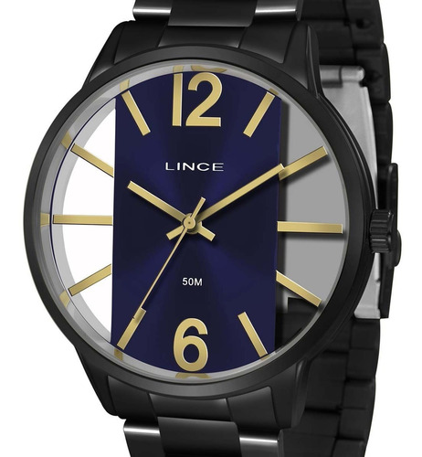 Relógio Lince Original Preto Lrn623l D2px Feminino + Nota