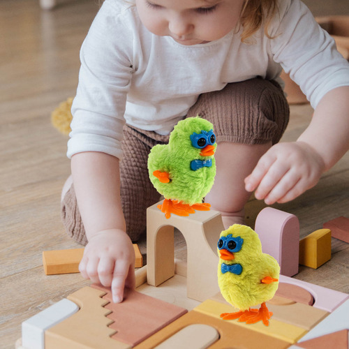 Juguetes De Plástico Para Niños Lovely Wind Up Plaything, 10