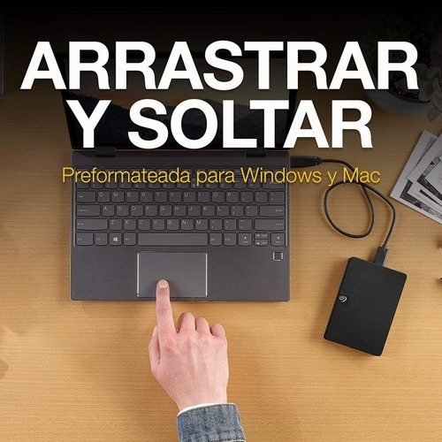 Imagen 5 de 5 de Disco Duro Externo Portátil Seagate Expansion 1tb Pc Mac Usb