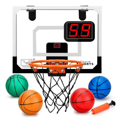 Pro Indoor Mini Basketball Hoop Set Para Niños Adultos, Sobr