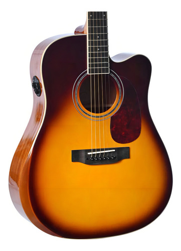 Violão Seizi Neo Tokyo Kaizen Brownburst Com Bag Cor Brown burst Orientação da mão Destro