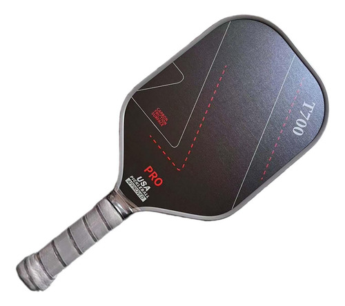 Paleta De Pickleball De Fibra De Carbono, Núcleo Estilo E
