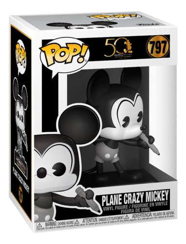 Figura de acción Mickey Crazy Mickey de Funko Pop!