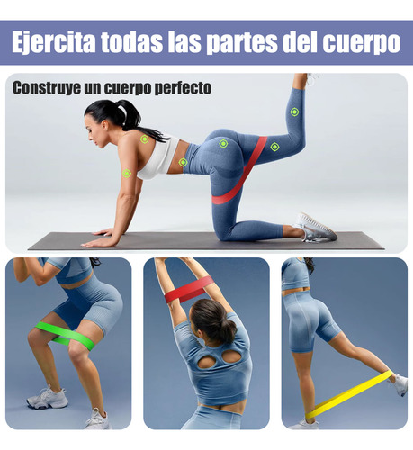 Bandas De Resistencia Ejercicio Ligas De Resistencia Yoga