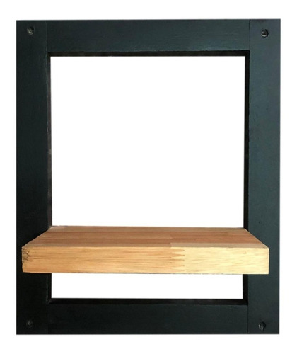 Cuadro Minimalista Madera Repisa Decoracion Colgar Pared