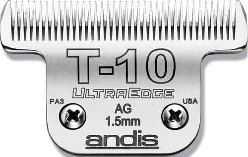 Cuchillas : Andis T-10 Ultra Edge 22305 Reemplazo