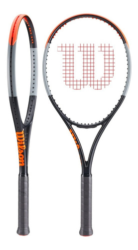 Raqueta Tenis Wilson Burn 100 V4 300 Grs Encordado Y Antiv