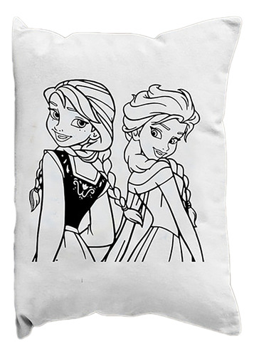 Almohadones Para Pintar - Frozen -cumpleaños Souvenirs -10un