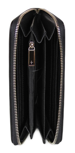 Billetera Mujer Bessie Negra Kenneth Cole