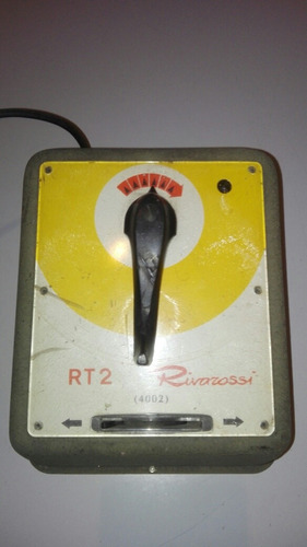 Transformador Controlador Trenes Años 60 Rivarossi (Usado)