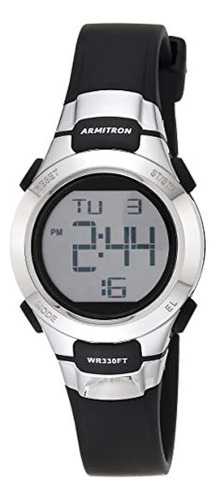 Reloj De Mujer Armitron Sport 457012blk Con Cronógrafo, Corr
