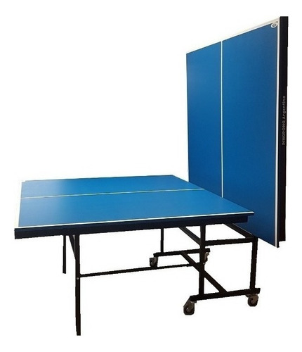 Mesa de ping pong PingPong Argentina Premium G25 fabricada en MDF color azul