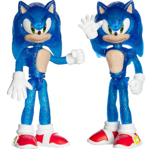 Figura Sonic The Hedgehog Juguete Articulado 26.5cm C Luzled