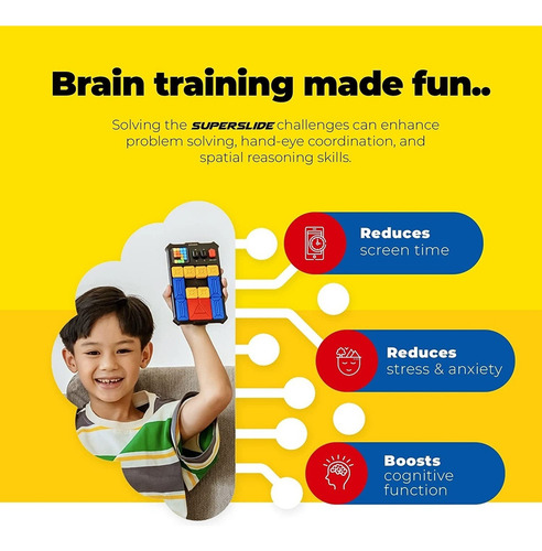 Juego De Rompecabezas Giiker Para Niños