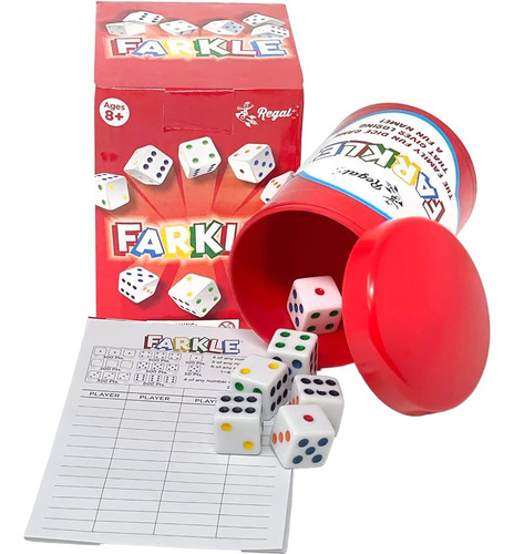 Regal Games - Farkle Dice Game - Divertido Juego De Dados Pa