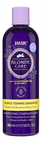 Hask Blonde Care Champú Matizador Violeta 355ml