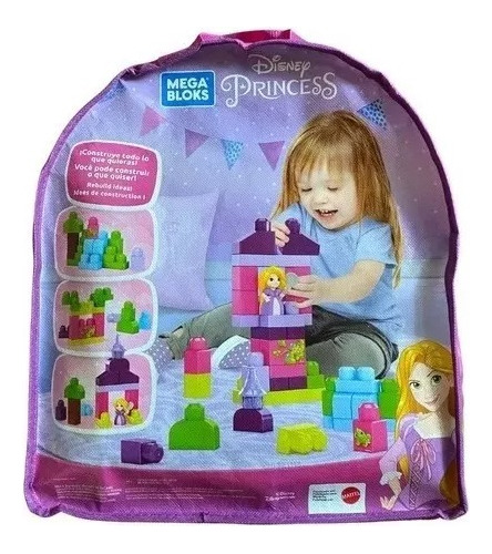 Bolsa De Bloques De Construcción Mega Bloks Rapunzel