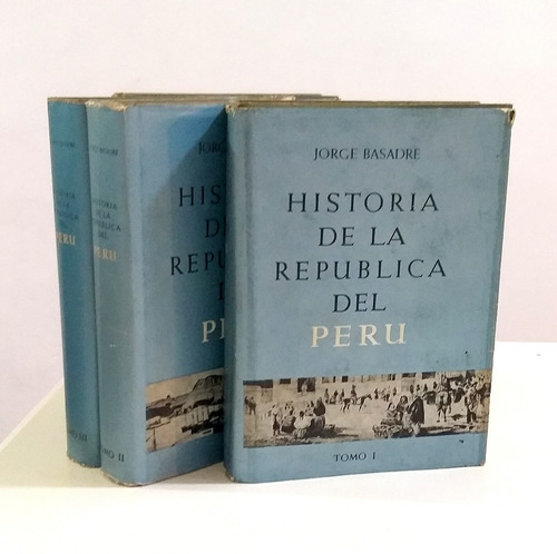 Historia De La República Del Peru Jorge Basadre 10 Tomos