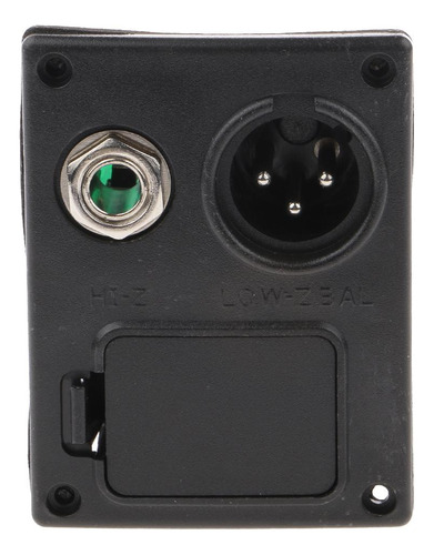 9v Caso Caja De Recogida Eq Guitarra Baja W Circuito