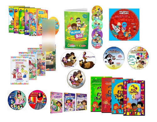 Kit 31 Dvds Infantil Musicais - Promoção