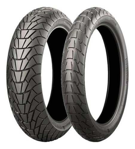 Set 170/60-17 Y 120/70-17 Bridgestone Ax41 Scrambler 