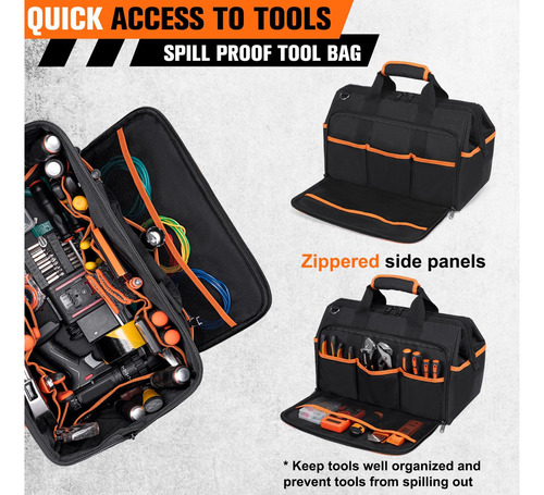 Bolsa De Ferramentas Auropeak Heavy Duty 44 Cm E 26 Bolsos I
