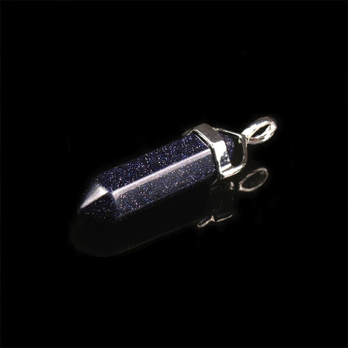 Collar Cuarzo Pendulo Lluvia De Plata Tureloj Collar Cuarzo Pendulo Lluvia De Plata Tureloj