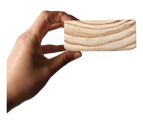 Tacos De Madera Levanta Cama Tamaño Chico X 4 Unidades